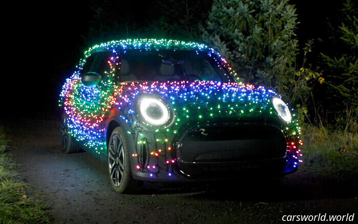 Potresti voler ripensarci prima di aggiungere luci di Natale alla tua auto | Carscoops